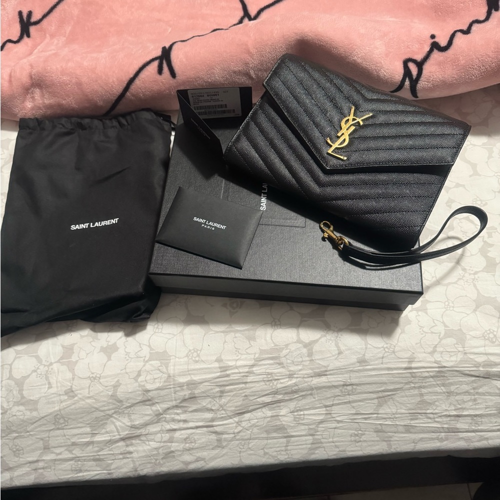 Authentic Ysl wristlet